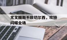 开云APP-关于尤文图斯不敌切尔西，坎特闪耀全场的信息