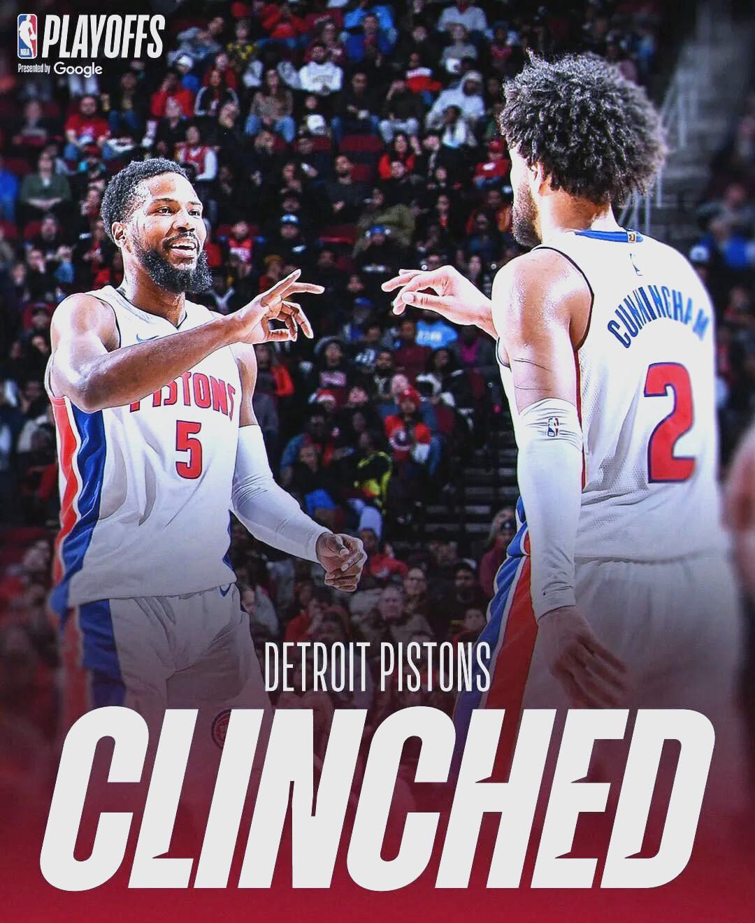 骑士连胜活塞晋级季后赛次轮